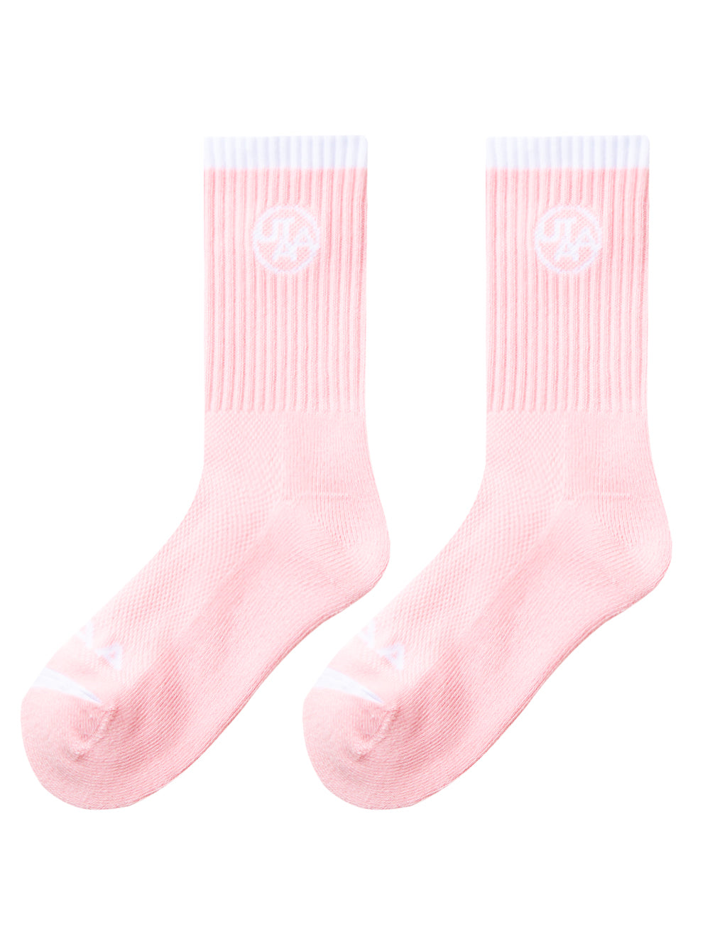 UTAA コンターベーシックソックス ライトピンク : Women's