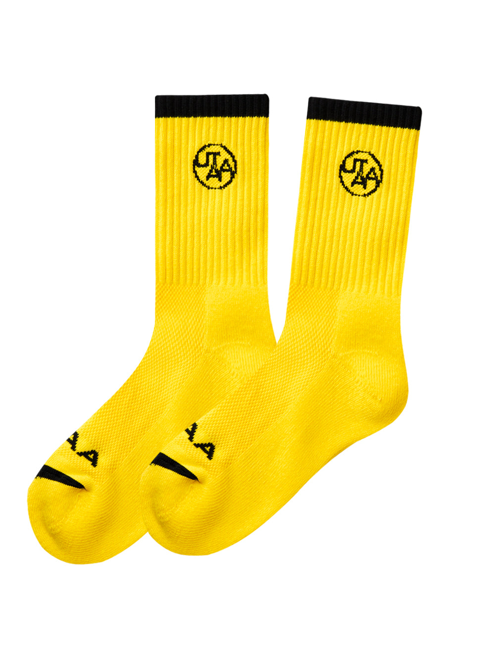 UTAA コンターベーシックソックス イエロー : Women's