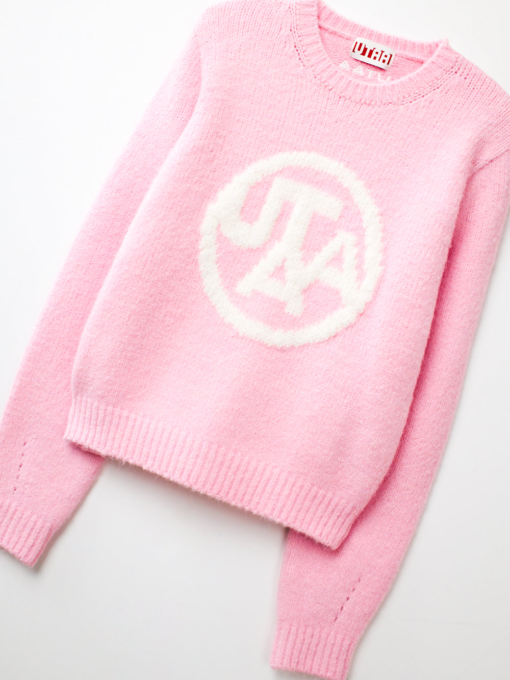 UTAA Neonカラーポップニットプルオーバー ライトピンク : Women's