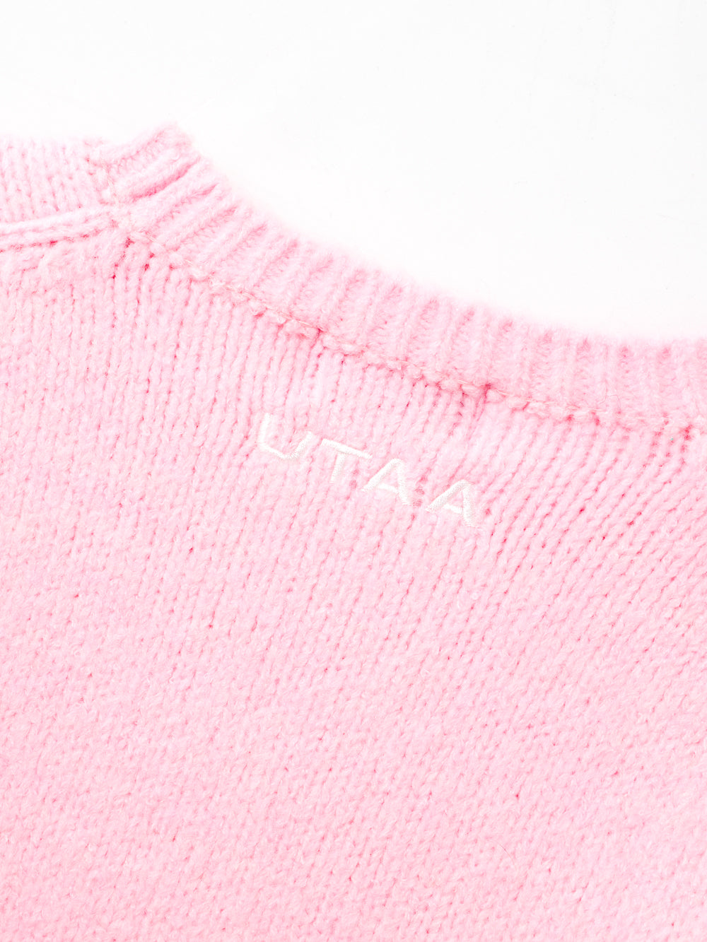 UTAA Neonカラーポップニットプルオーバー ライトピンク : Women's