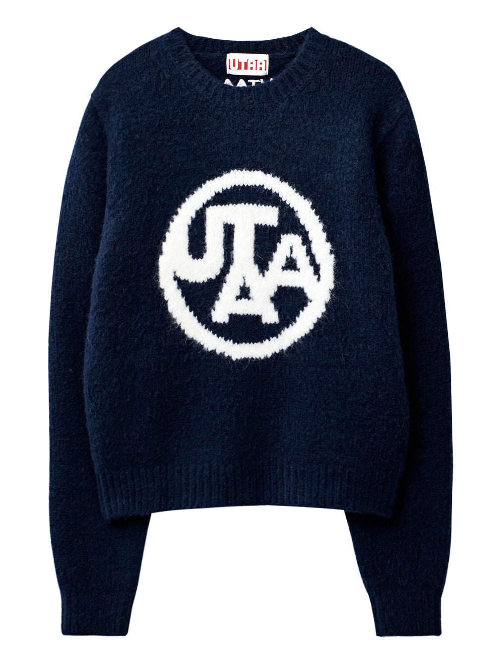 UTAA Neonカラーポップニットプルオーバー ネイビー : Women's