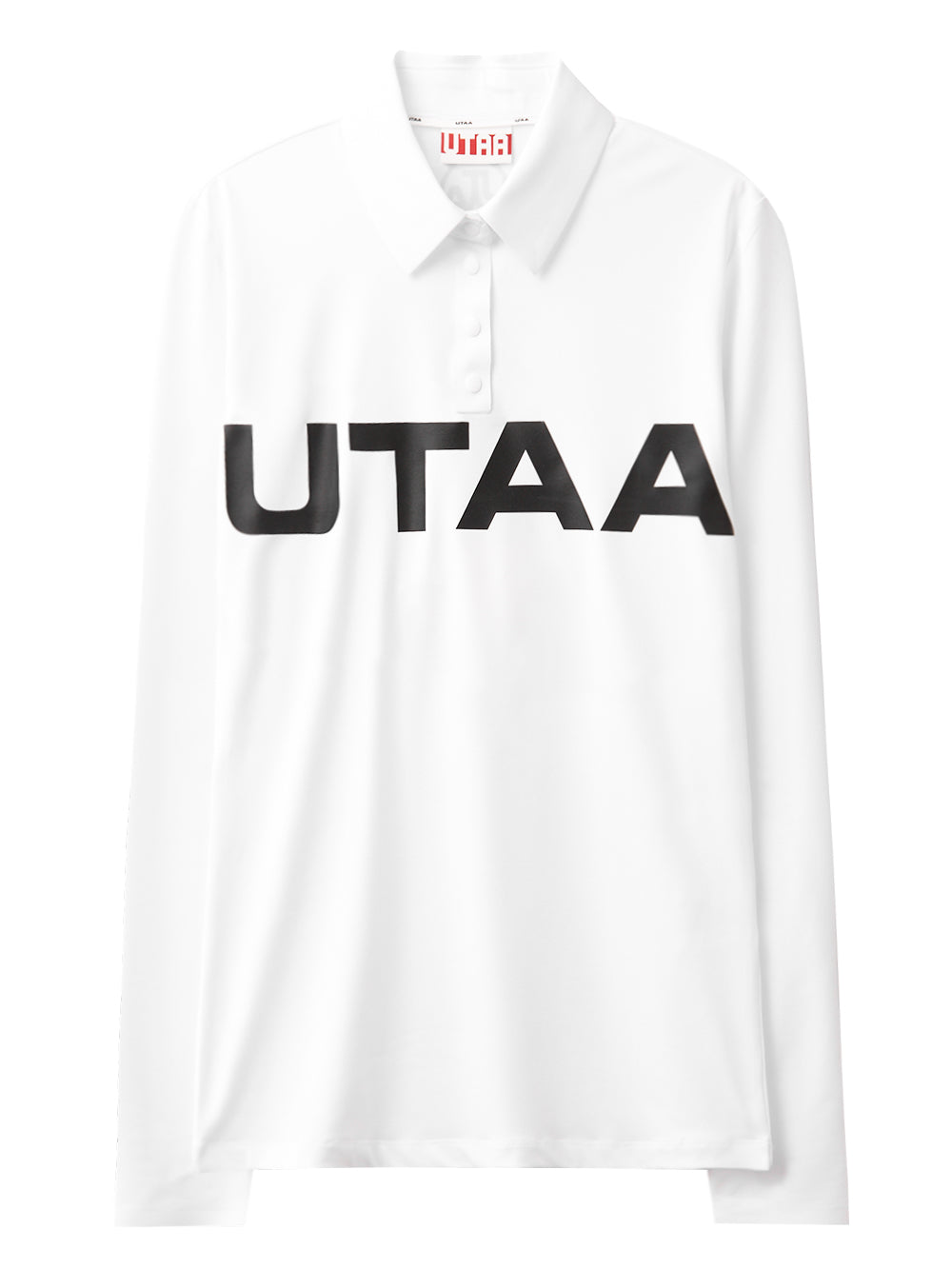 UTAA  バルクロゴスタンダードPKシャツ (男性用) ホワイト