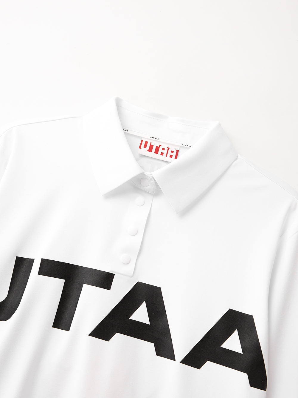 UTAA  バルクロゴスタンダードPKシャツ (男性用) ホワイト