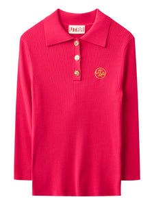 UTAA ゴールドシンボルPKシャツ ピンク : Women's