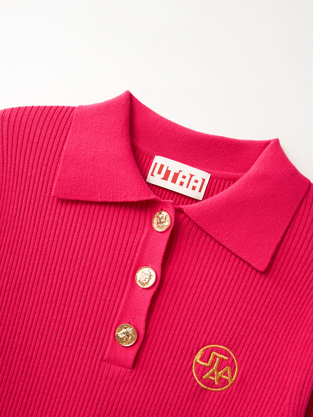 UTAA ゴールドシンボルPKシャツ ピンク : Women's