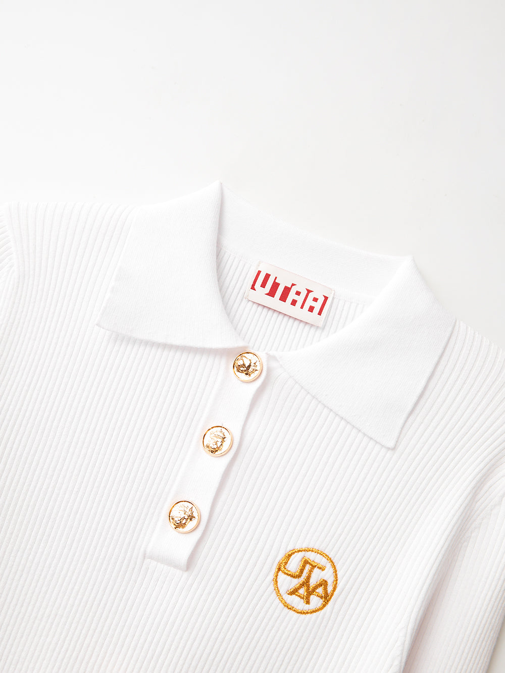UTAA ゴールドシンボルPKシャツ ホワイト : Women's