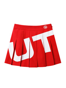 UTAA モントバルクロゴプリーツスカート