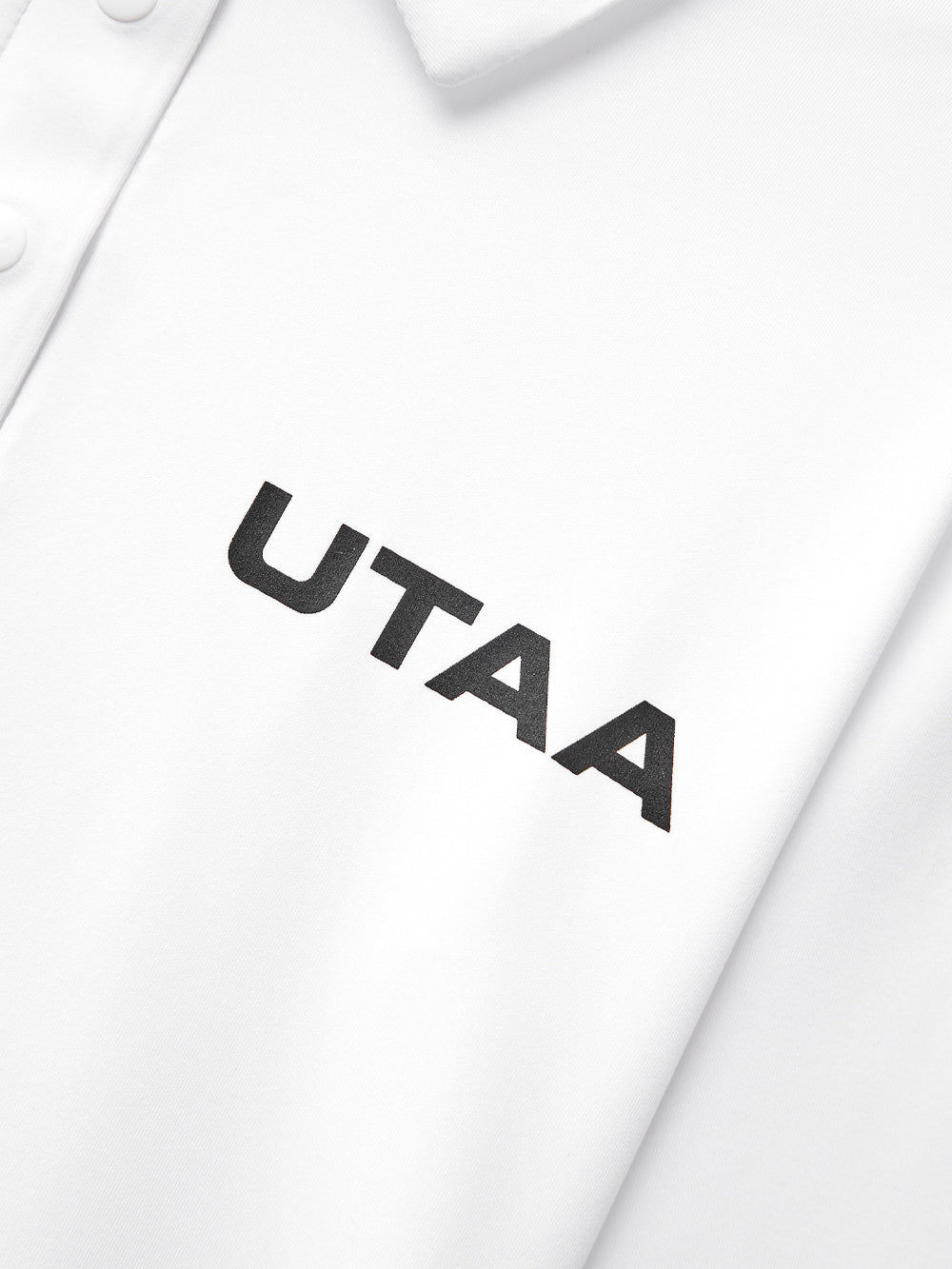 UTAA アジュールカラーPKスリーブ (男性用) ホワイト