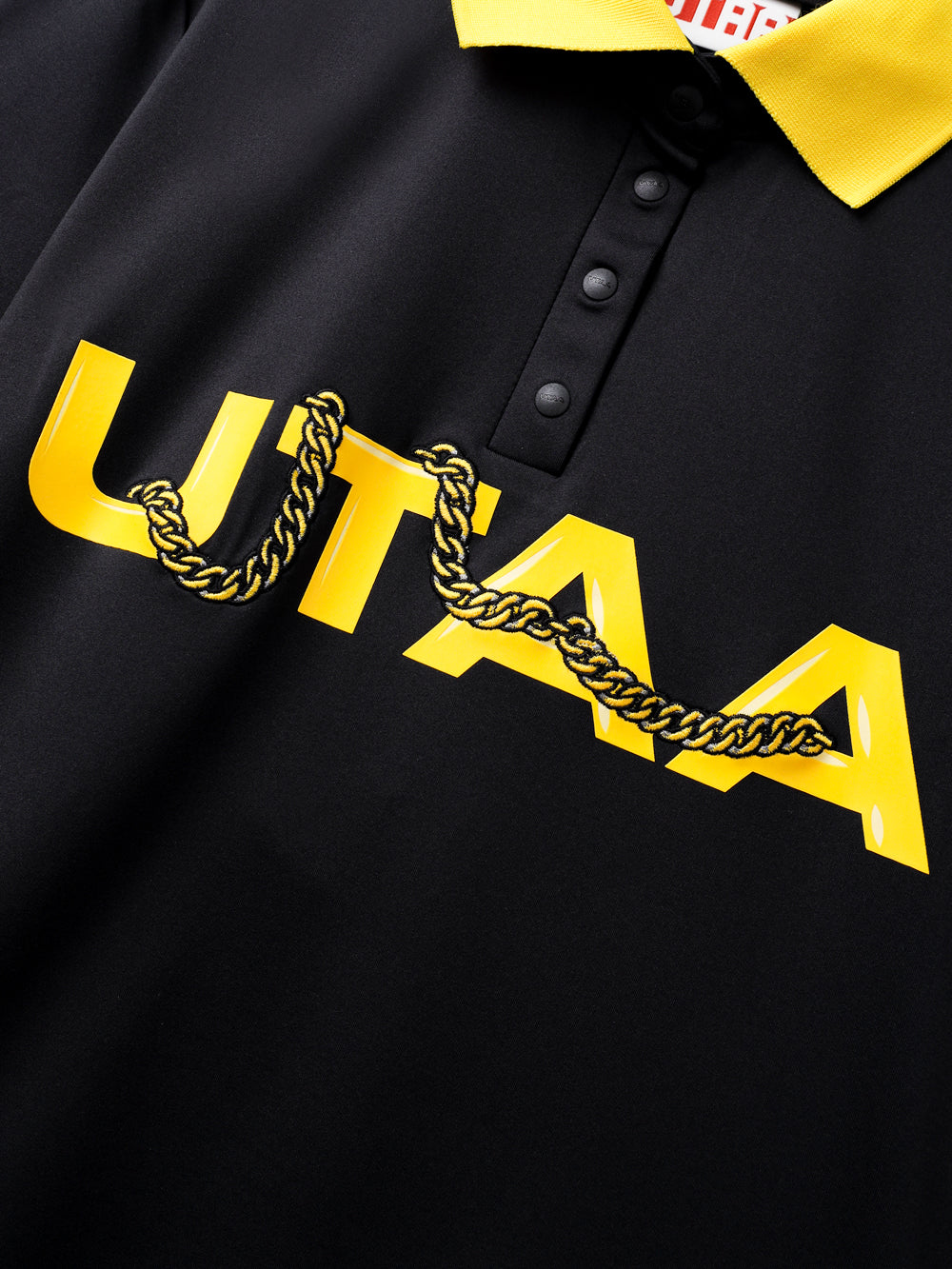 UTAA ヘリックストリングPKシャツ ブラック : Women's