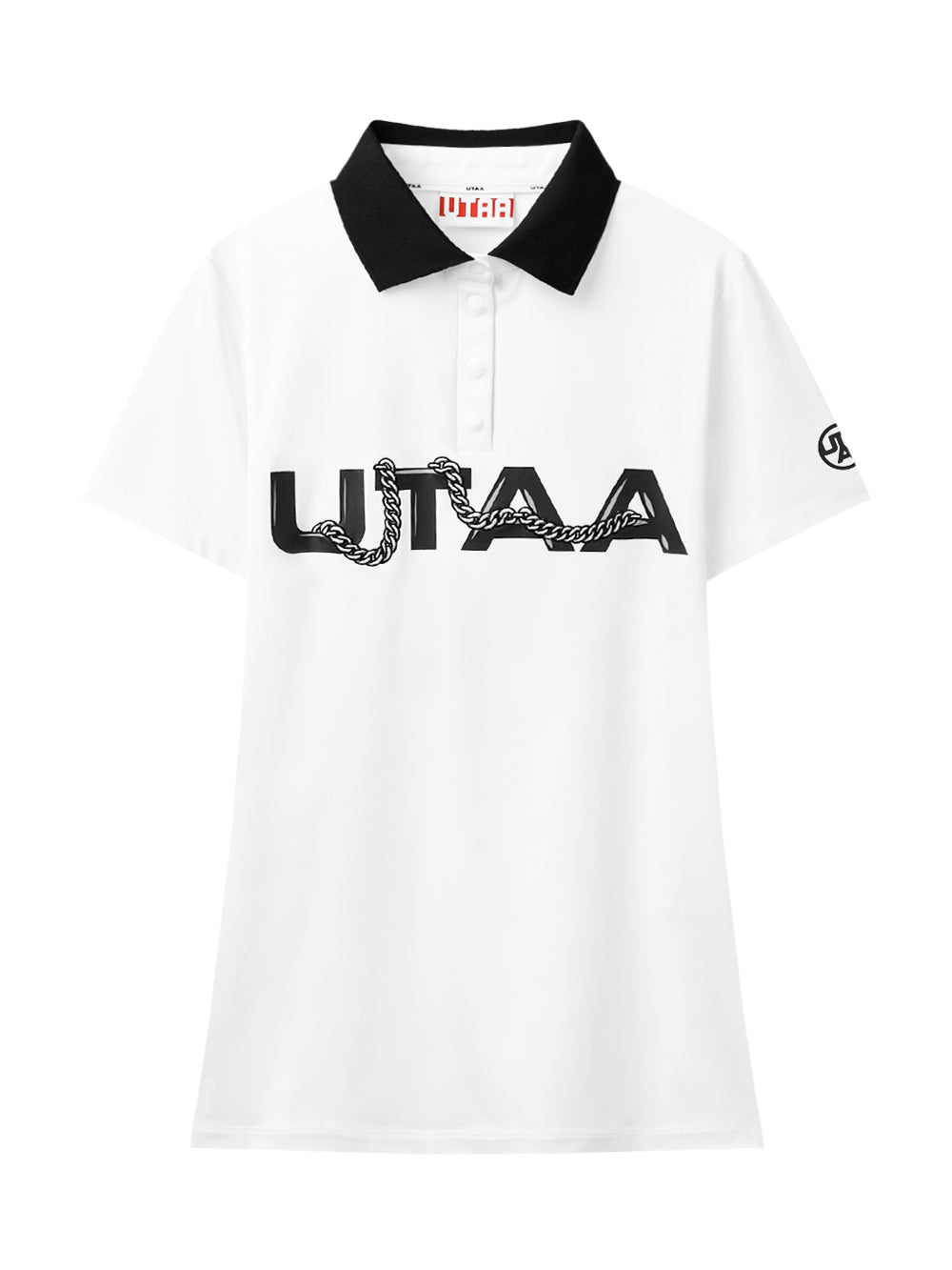 UTAA ヘリックストリングPKシャツ ホワイト : Women's