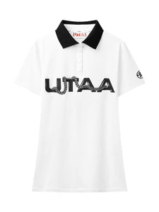 UTAA ヘリックストリングPKシャツ ホワイト : Women's