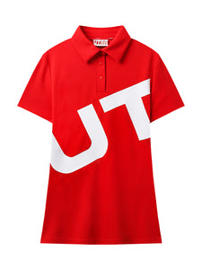 UTAA モントバルクロゴPKシャツ レッド : Women's