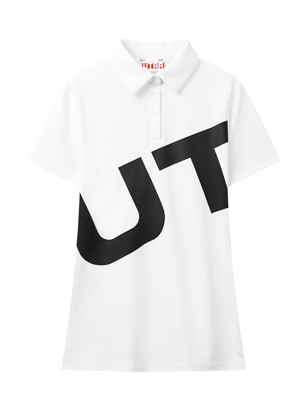 UTAA モントバルクロゴPKシャツ ホワイト : Women's