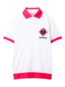 UTAA シークエンスバロックグラフィックPKシャツ ピンク : Women's
