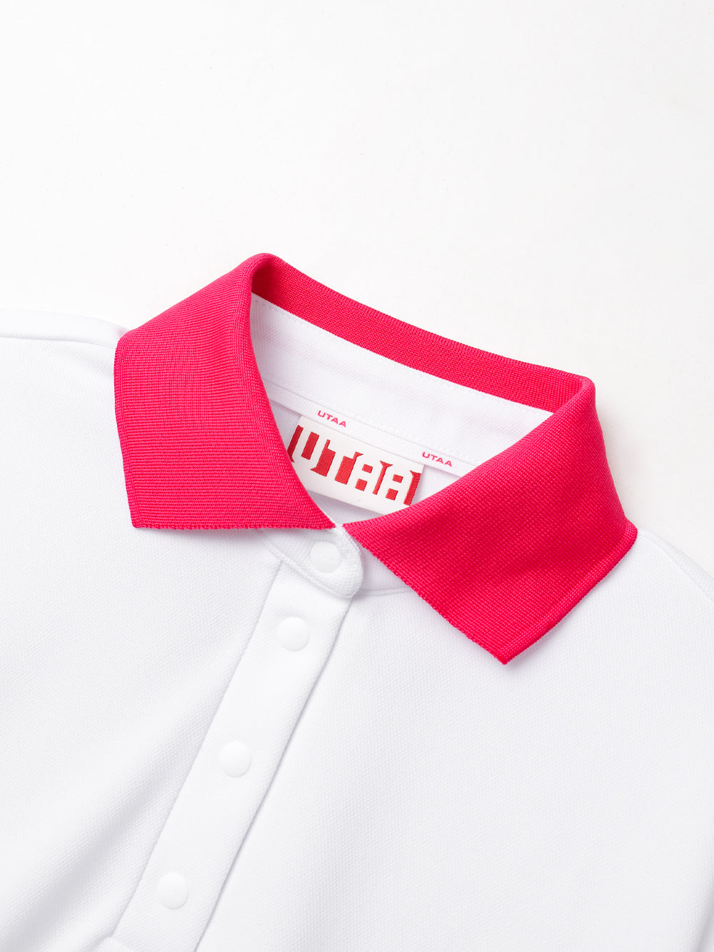 UTAA シークエンスバロックグラフィックPKシャツ ピンク : Women's