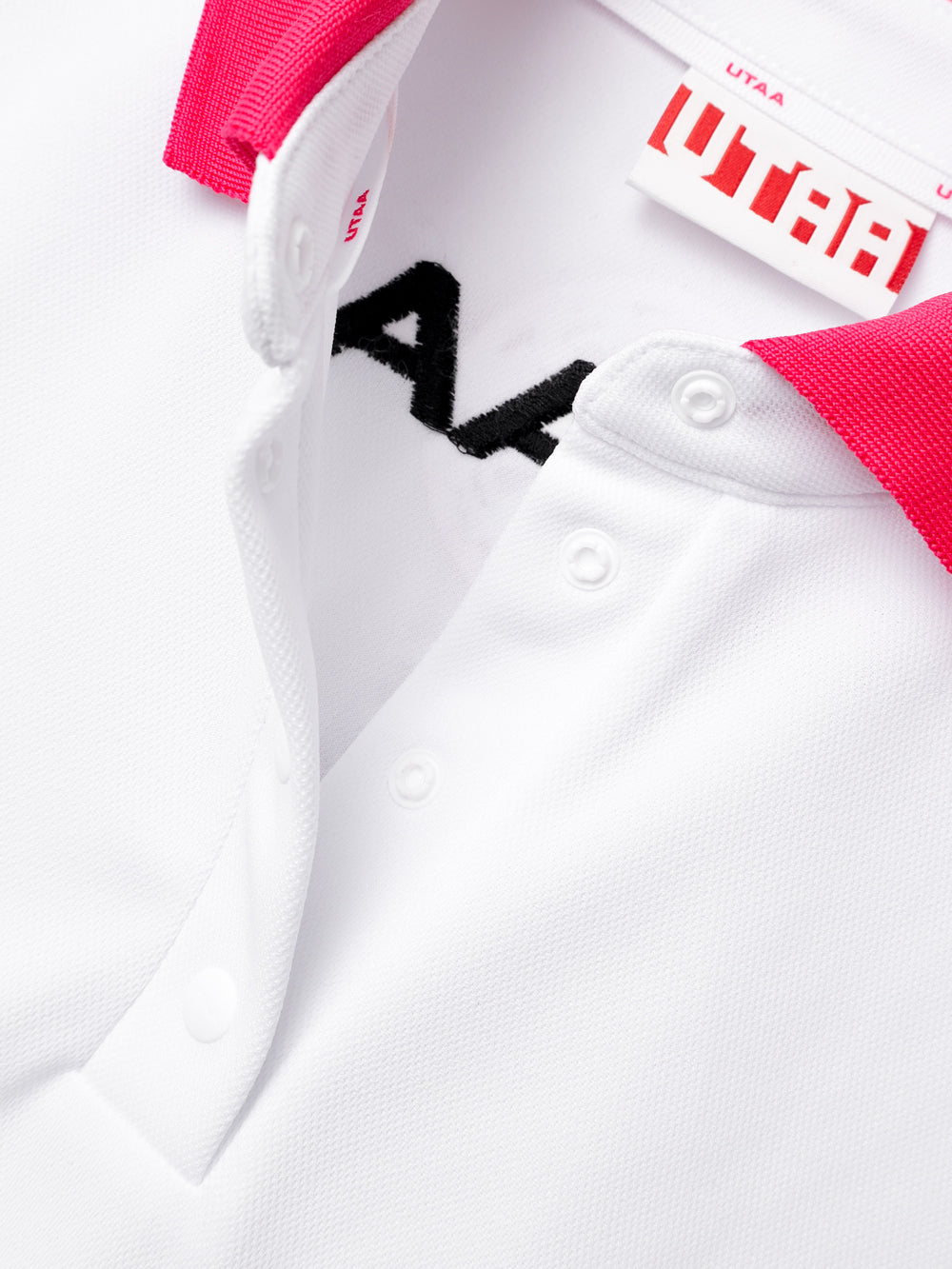 UTAA シークエンスバロックグラフィックPKシャツ ピンク : Women's