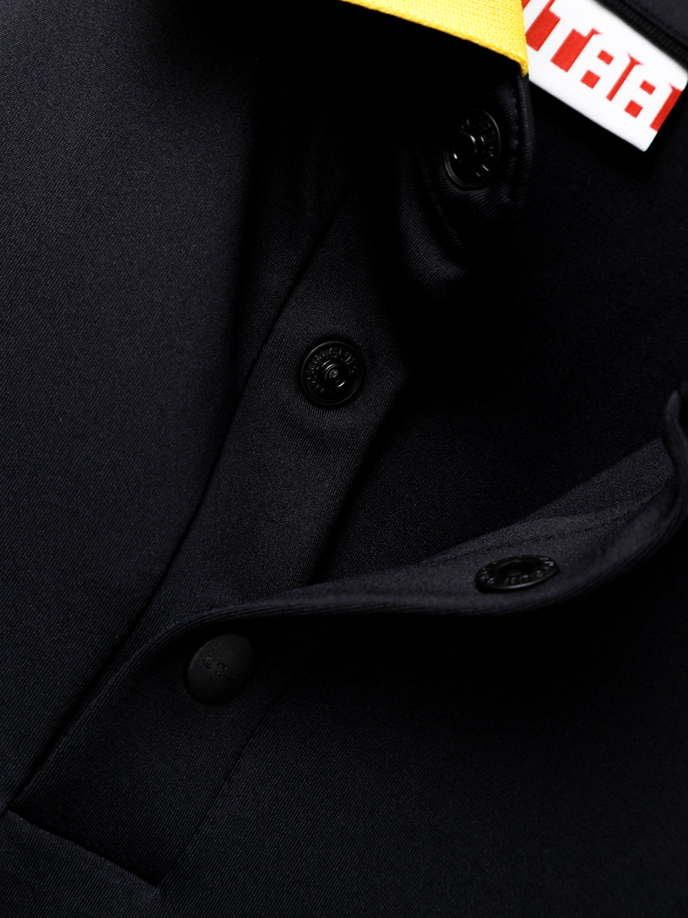 UTAA ヘリックストリングPKシャツ ブラック : Men's