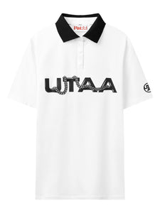 UTAA ヘリックストリングPKシャツ ホワイト : Men's