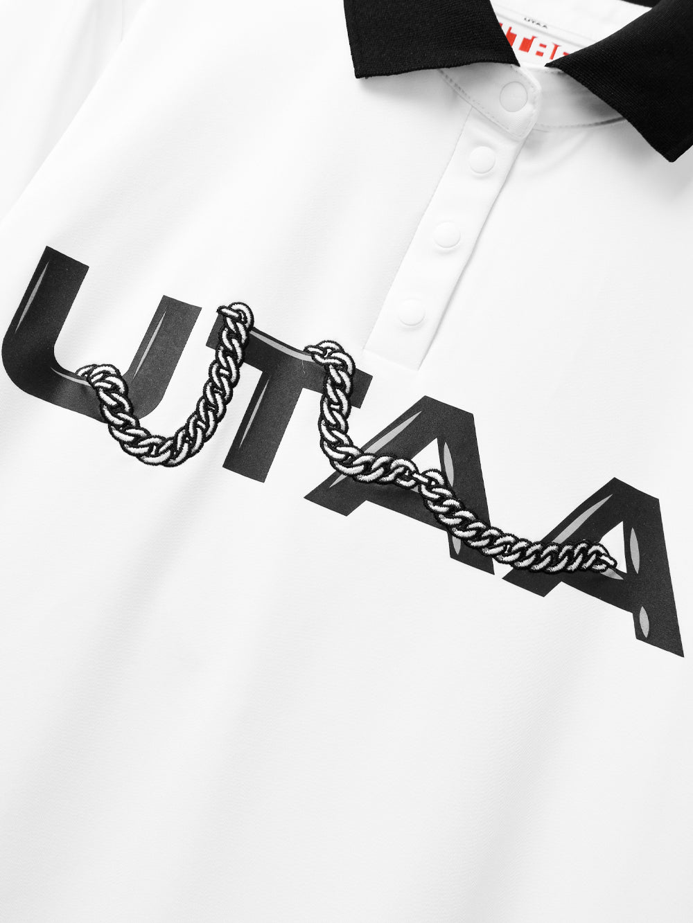 UTAA ヘリックストリングPKシャツ ホワイト : Men's