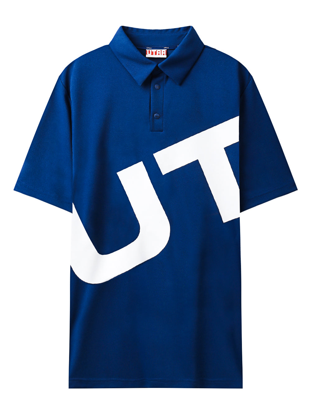 UTAA モントバルぐロゴPKシャツ ブルー : Men's