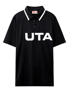 UTAA デイブレイクラインPKシャツ ブラック : Men's