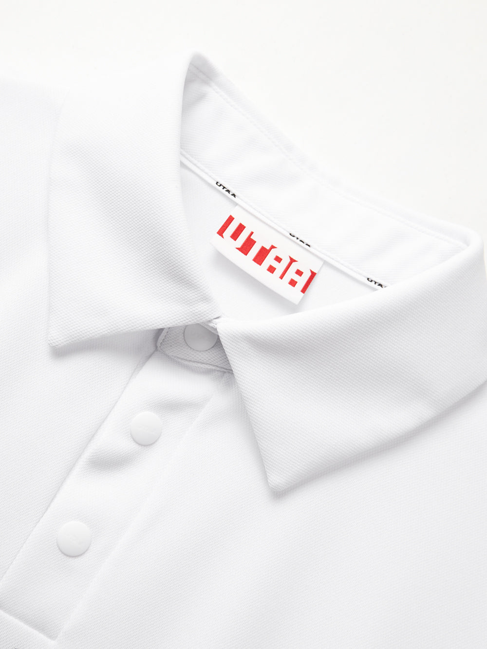 UTAA ゴールデンクラウンリングパンサーステイトPKシャツ ホワイト : Men's