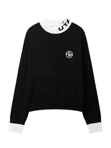 ユタ ロゴラウンドタートルネックニート (女性用)