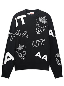 UTAA パンサーロゴミックスSplashニットプルオーバー : Men's