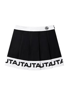 UTAA MonoralBindingプリーツスカート ブラック : Women's