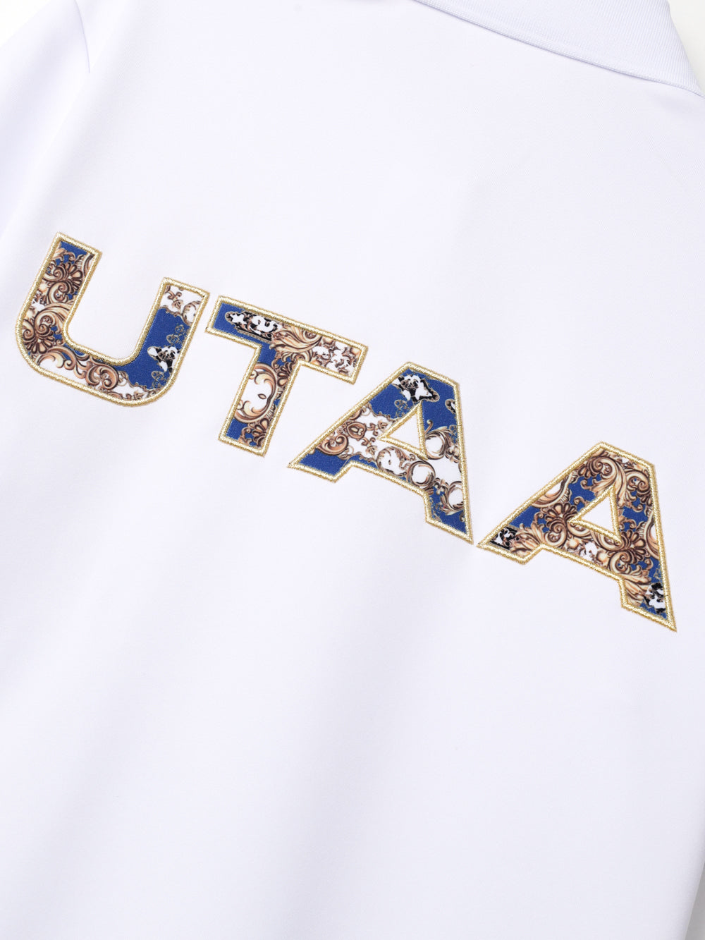 UTAA APEX チェーンバロックフロンティアタイPKシャツ ブルー : Women's