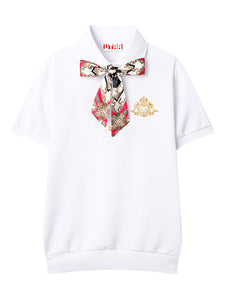 UTAA APEX チェーンバロックフロンティアタイPKシャツ ピンク : Women's
