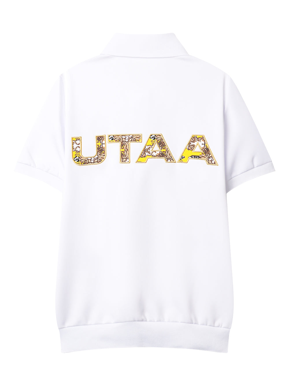 UTAA APEX チェーンバロックフロンティアタイPKシャツ イエロー : Women's