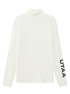 UTAA スライドバルクロゴタートルネックスリーブ : Men's