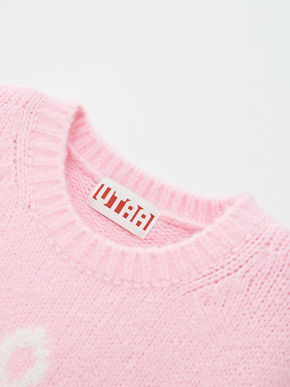 UTAA ネオンカラーポップパンサーニットプルオーバー ライトピンク : Women's