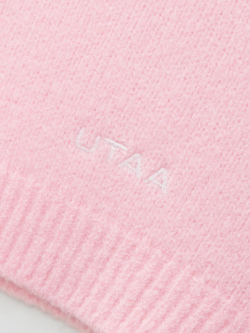 UTAA ネオンカラーポップパンサーニットプルオーバー ライトピンク : Women's