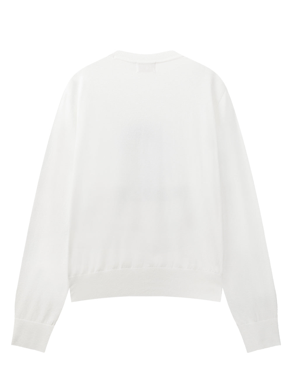 UTAA Chenilleビッグエンブレムニットプルオーバー ホワイト : Women's