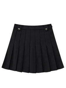 ユタ ギルトシーリングコンツアープリーツスカート