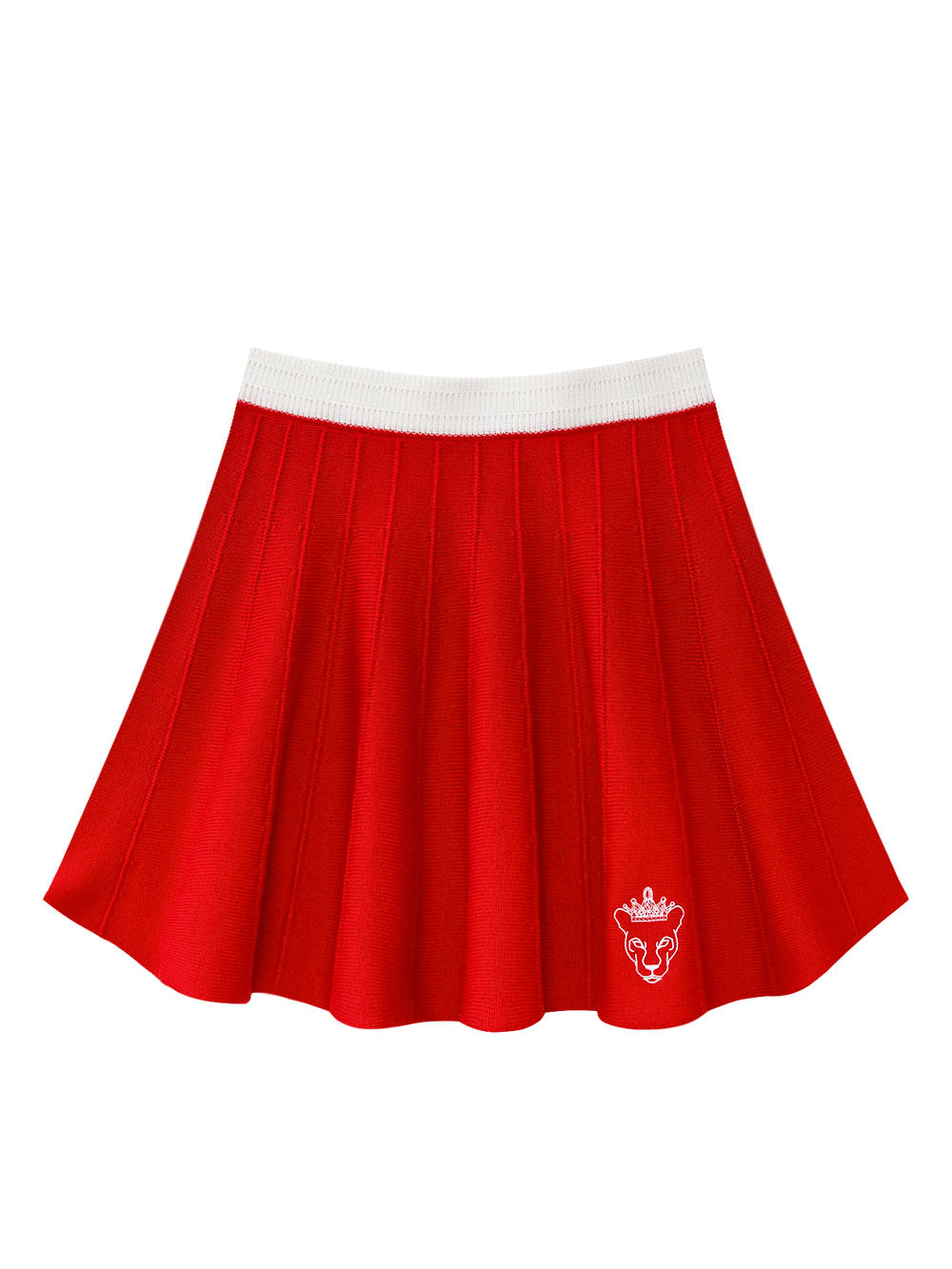 UTAA EgisStadiumニットフレアスカート レッド : Women's