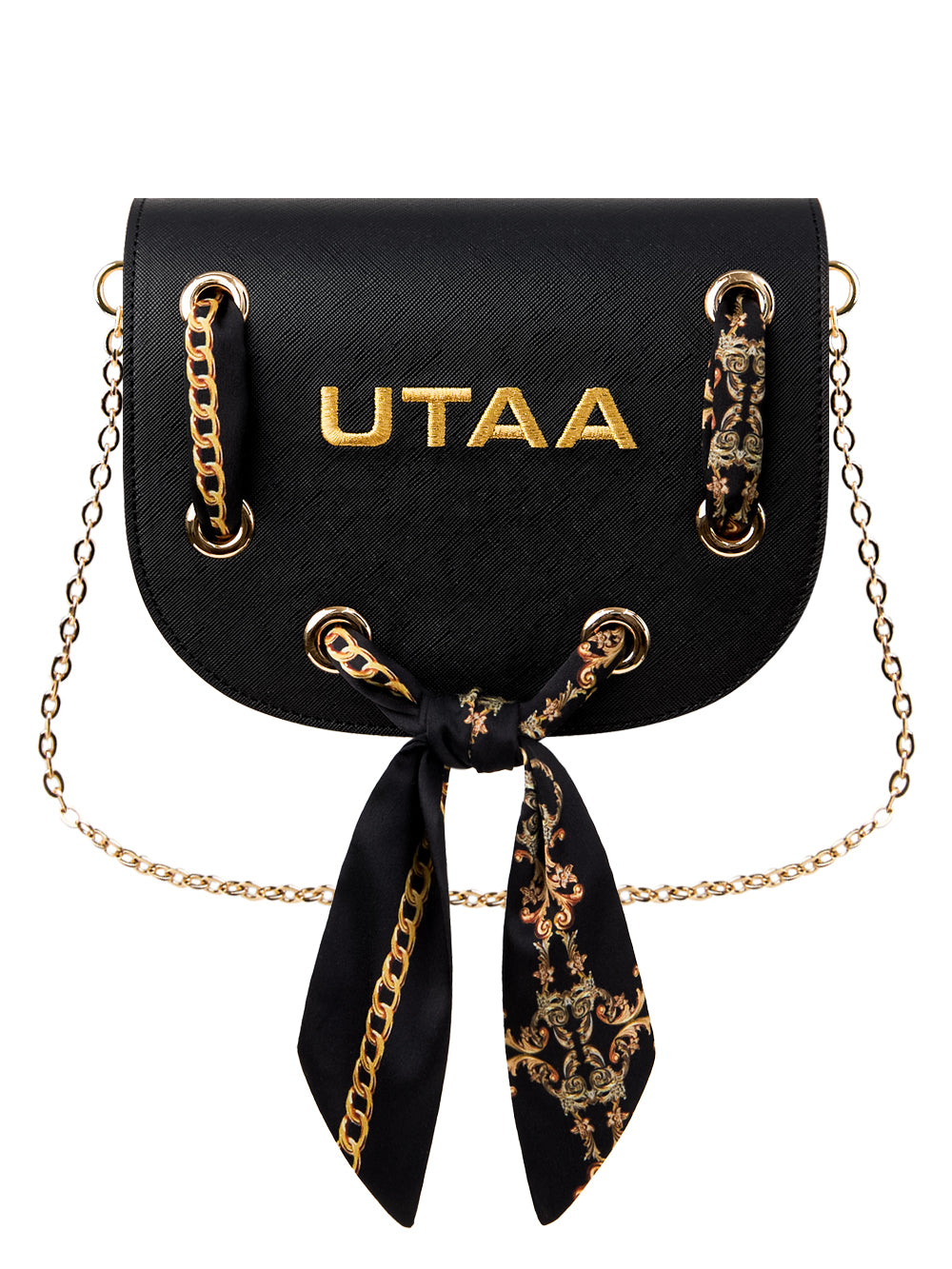 UTAA チェーンバロックScarfトートバッグ : Women's
