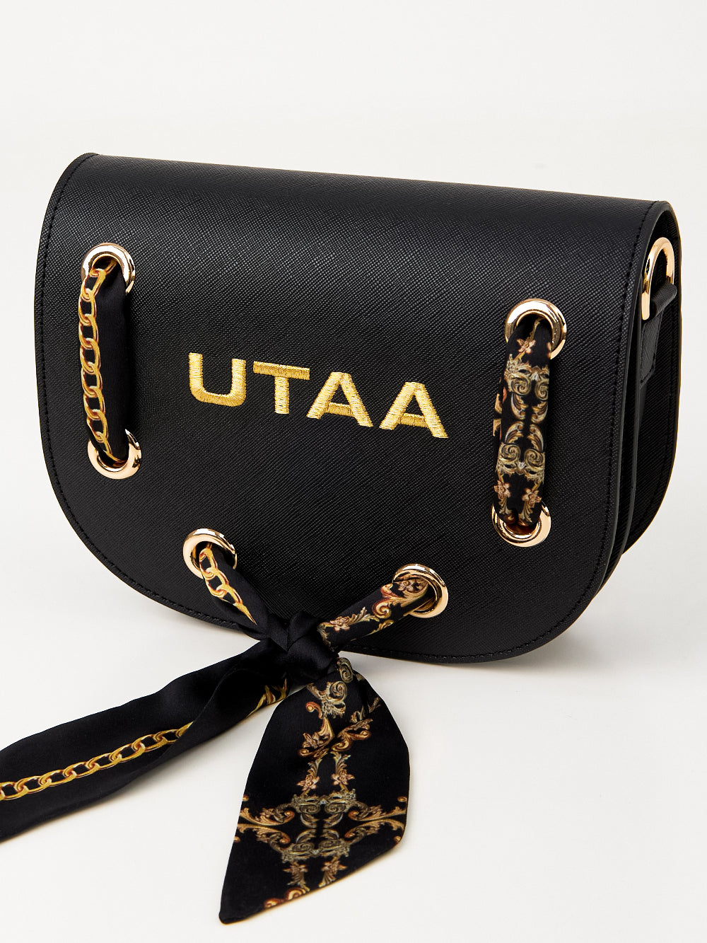 UTAA チェーンバロックScarfトートバッグ : Women's