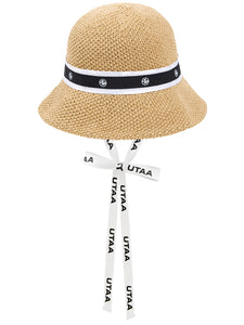 UTAA モダンCircleRaffiaバケットハット : Women's
