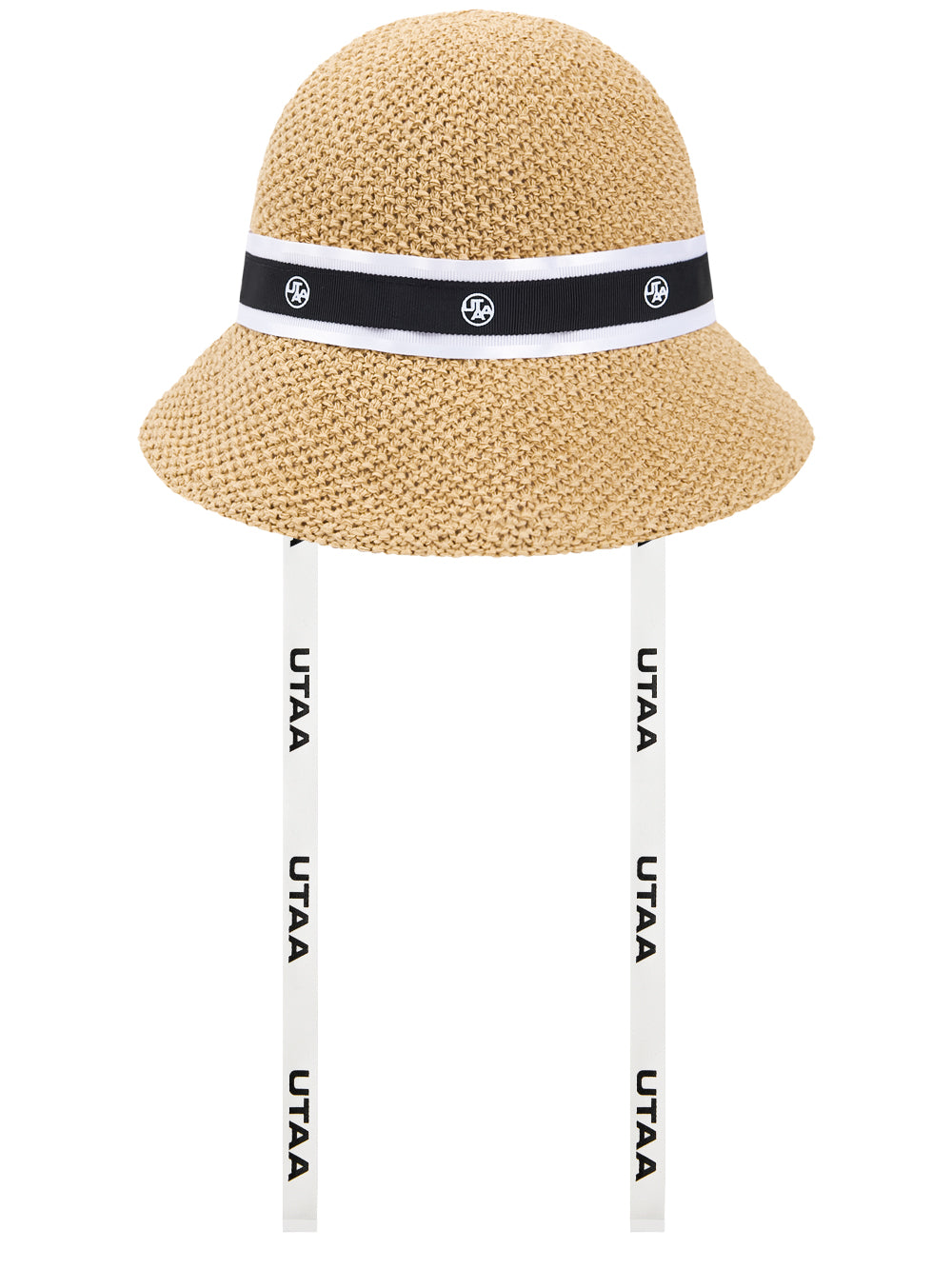 UTAA モダンCircleRaffiaバケットハット : Women's