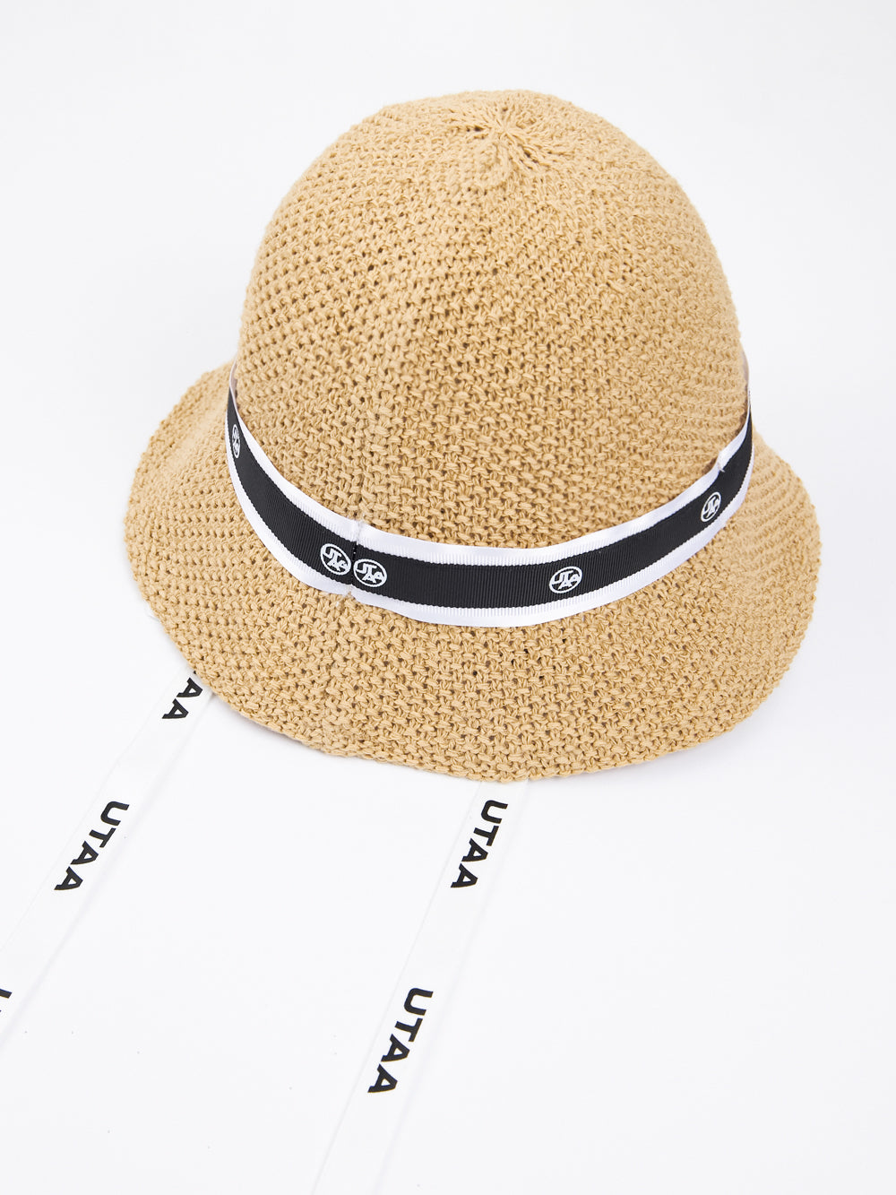 UTAA モダンCircleRaffiaバケットハット : Women's