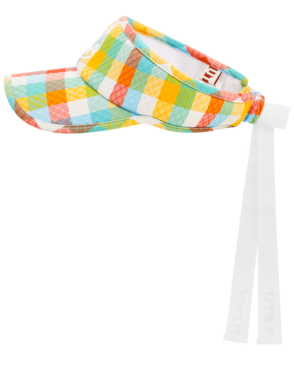 UTAA カーニバルカラーチェックサンバイザー : Women's