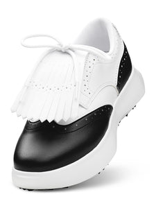 UTAA アイコニックカラーダービーキルティGolfスニーカー : Women's