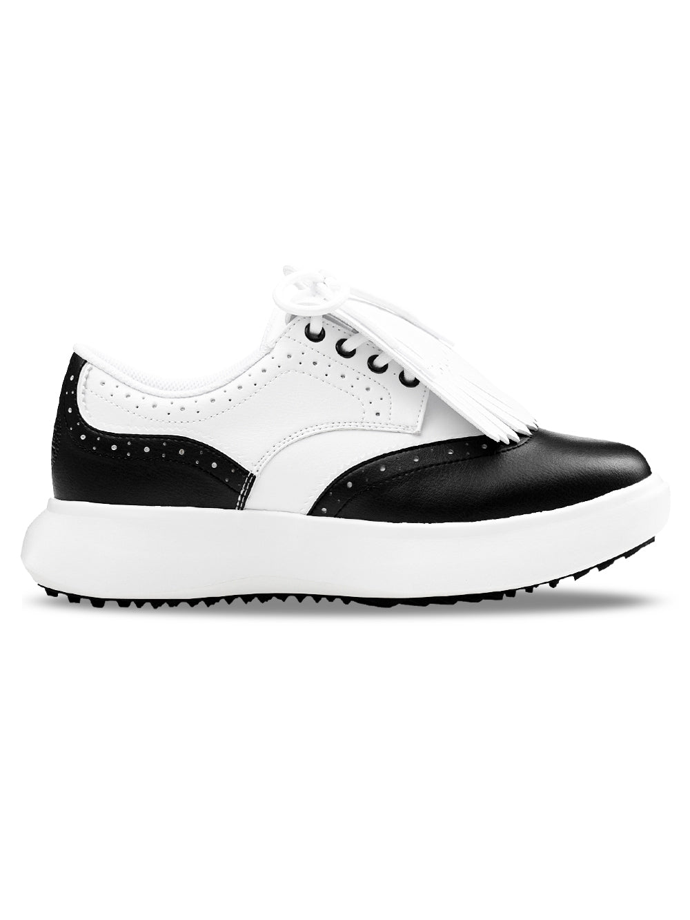 UTAA アイコニックカラーダービーキルティGolfスニーカー : Women's