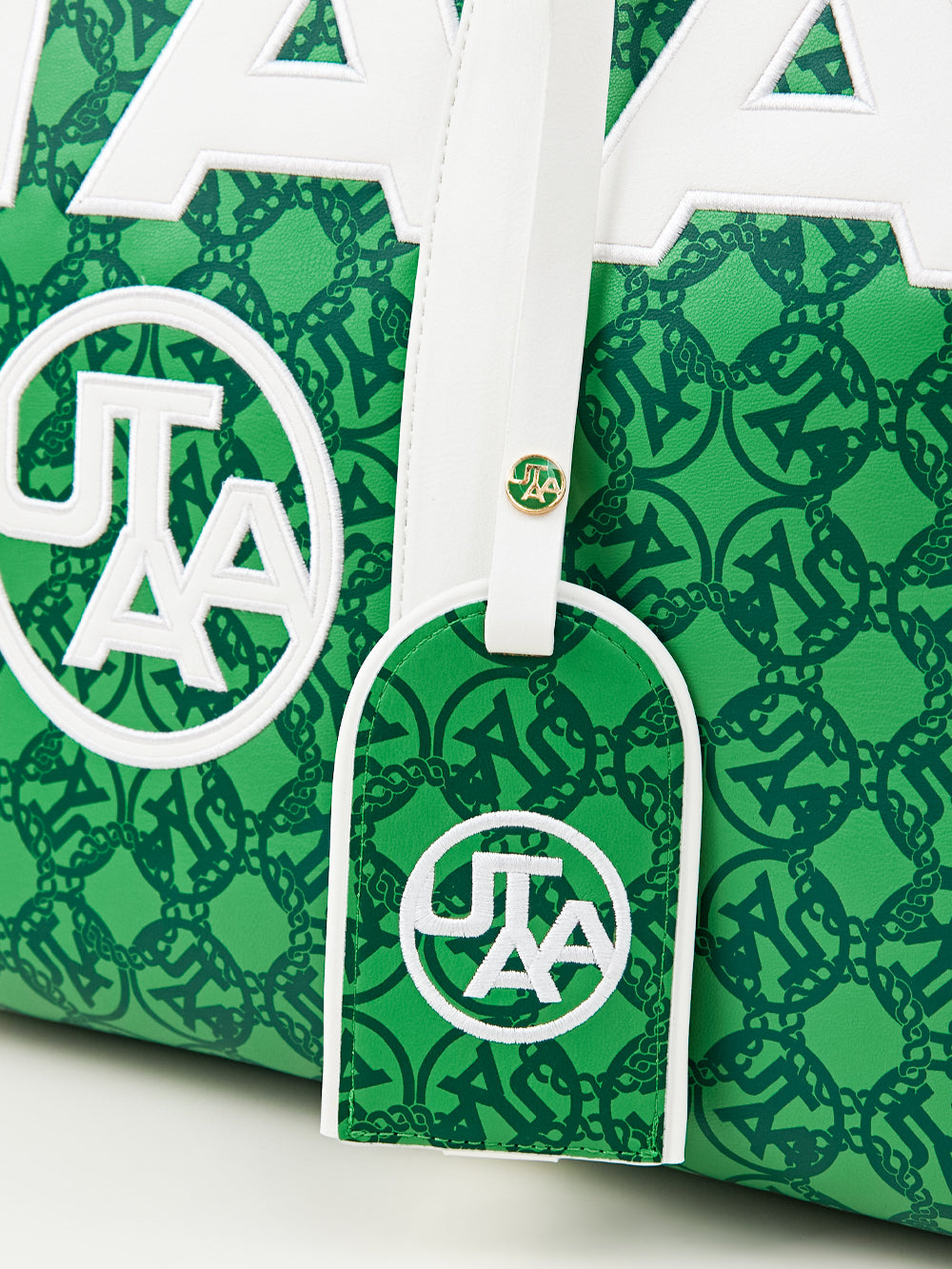 UTAA ChainmailNeonボストンバッグ グリーン : Women's