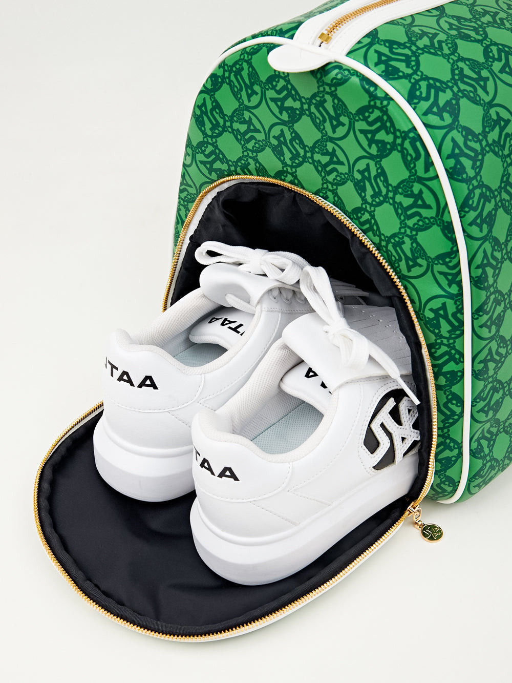 UTAA ChainmailNeonボストンバッグ グリーン : Women's