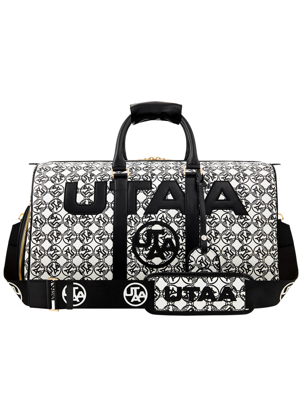 UTAA ChainmailNeonボストンバッグ ホワイト : Women's