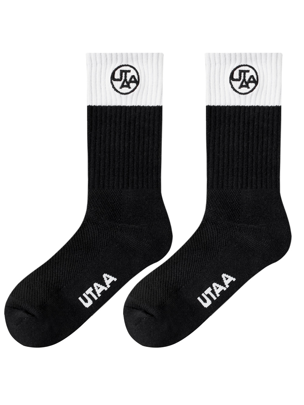 UTAA シンボルモノスクエアソックス : men's
